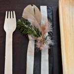 Feather + Twig Napkin Rings
